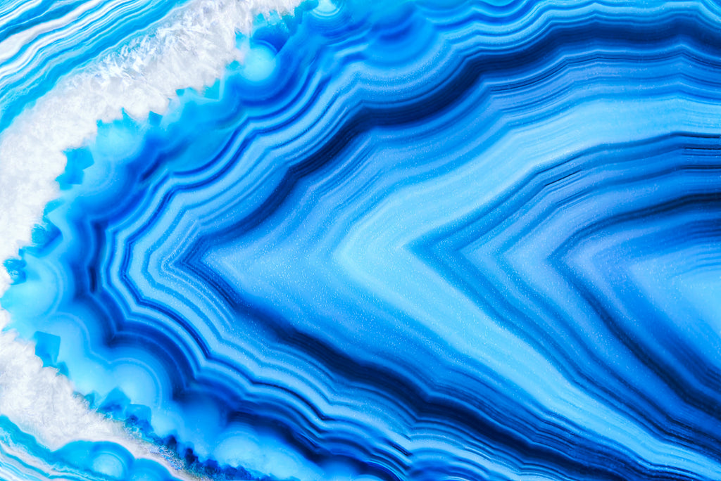 True Blue Agate Natural Stone (Part 1)