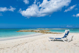 Chaise Lounge and Paradise Beach View
