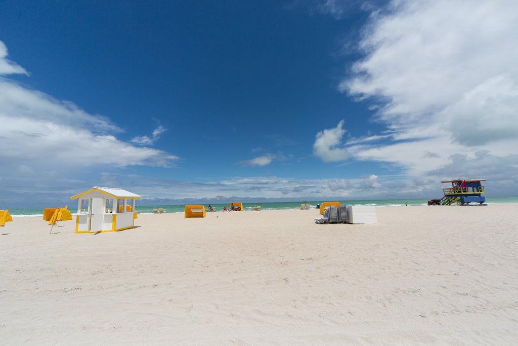 water Wall Art walkway waiting room sunset South Beach relaxing prints pier path Office ocean miami deep blue cool blue cool colorful Canvas blue sky blue skies blue bird beach art
