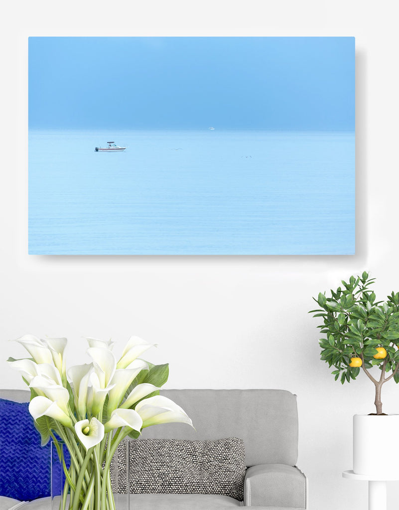 Cool & Misty Ocean Blue