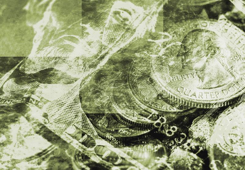 quarter     coins     5 dollars     five dollars     five dollar bill     Lincoln     Wall Art     waiting room     vibrant     shiny     prints     office art     Office     money     metal print     financial     currency     colorful     checkup     canvas print     Canvas     bills     art