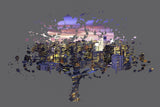 grey, silver,      Wall Art     waiting room     vibrant     urban     tree     skyline     On White     office art     Office     night time     night     modern     metal print     metal     legal     law     justice is blind     justice     icons     faces     cutout     colorful     city skyline     city     canvas print     Canvas     bright     big city     balance icon     art     airy