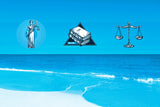 law office     lawyer     metal prints     canvas prints     water     Wall Art     waiting room     sand     Office     metal     law icons     justice     Canvas     blue sky     Blue     beach     balance     art