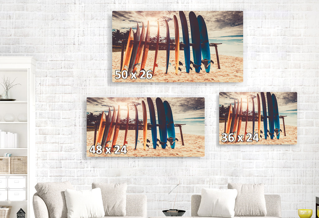 Surf Board Parking - Evening Beach, Surfing