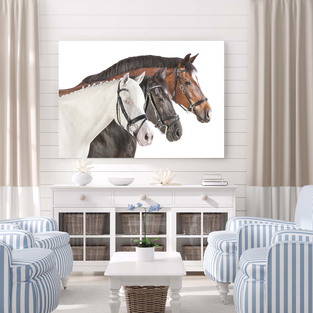 Horse Trio from Right