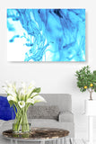 Blues Shower Liquid Abstract