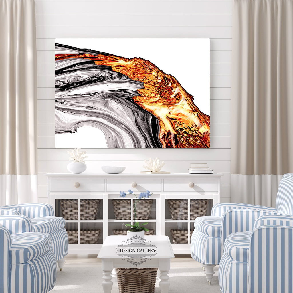 Silver Metal, Modern Molten Liquid in Sleek Contemporary Abstract (Part 2)