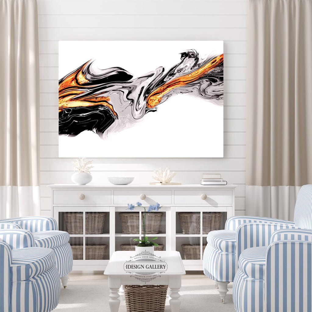 Silver Metal, Modern Molten Liquid in Sleek Contemporary Abstract