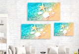 Relax with Starfish and Shells at the Beach