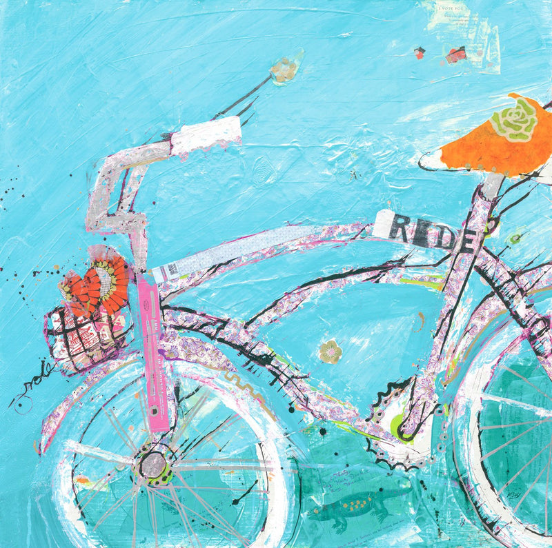 Bike and Blue