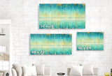 Rain Blue Abstract