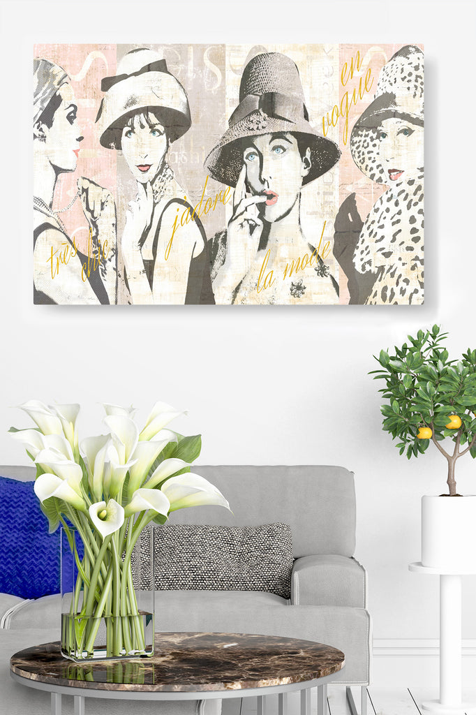 Fashion Week - Paris Halftone, Vintage