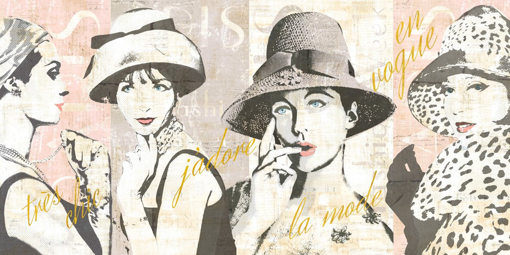 Fashion Week - Paris Halftone, Vintage