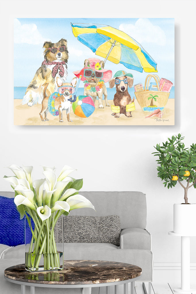K-9 Cute Beach