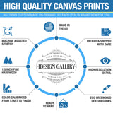 Glasses Frames in Cyanotype Over Phoropter