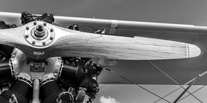 Vintage Propeller in Black & White
