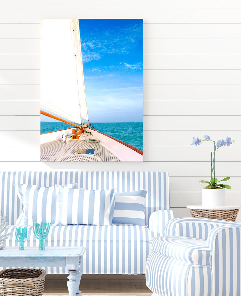 Sailboat Underway Holiday