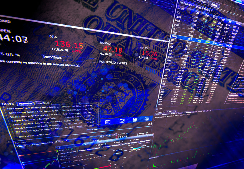 The Stock Market and Money in Transparent Composition