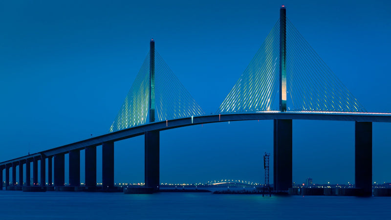 Suspension Bridge Midnight Rendevous