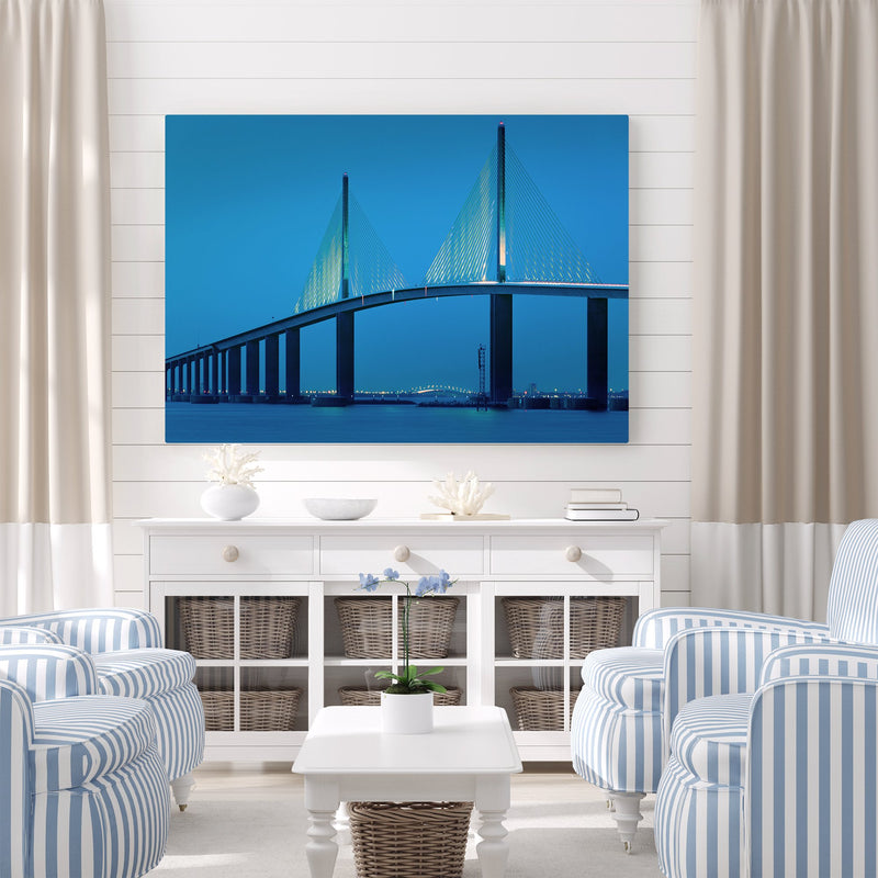 Suspension Bridge Midnight Rendevous