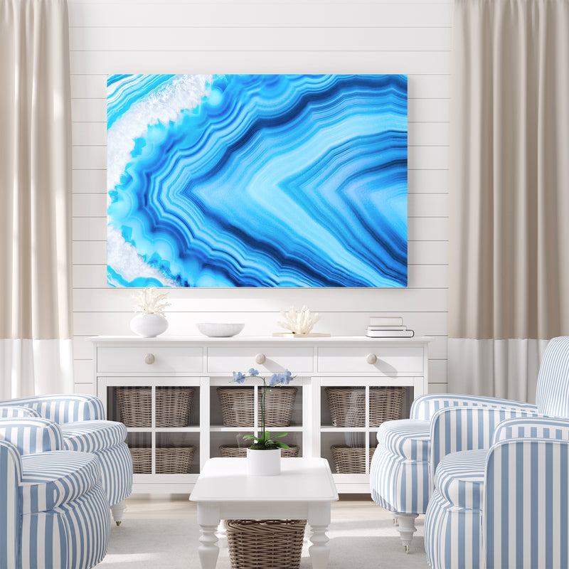 True Blue Agate Natural Stone (Part 1)