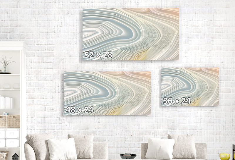 Natural Neutral Tone Agate Stone in Abstract Style (Part One)