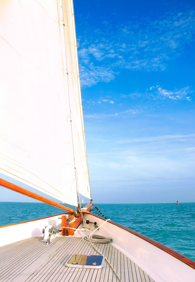 Sailboat Underway Holiday