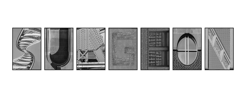 Surgeon Photo Letter Word Art Print - 8" x 20"