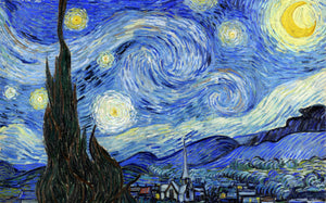 The Starry Night - by Vincent Van Gogh