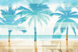 Beachscape Palms with Chair