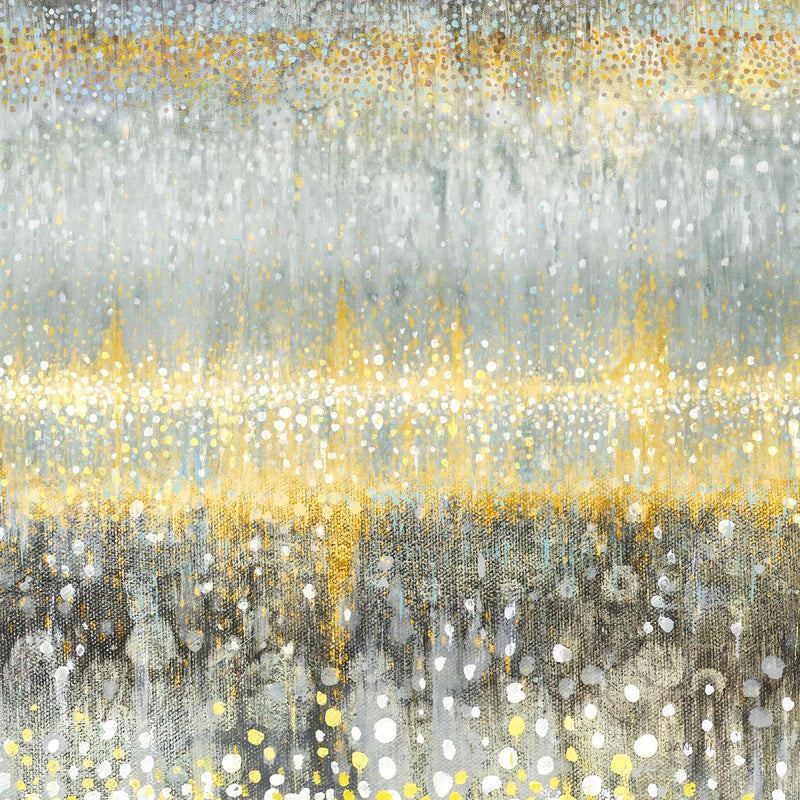 Rain Yellow Abstract