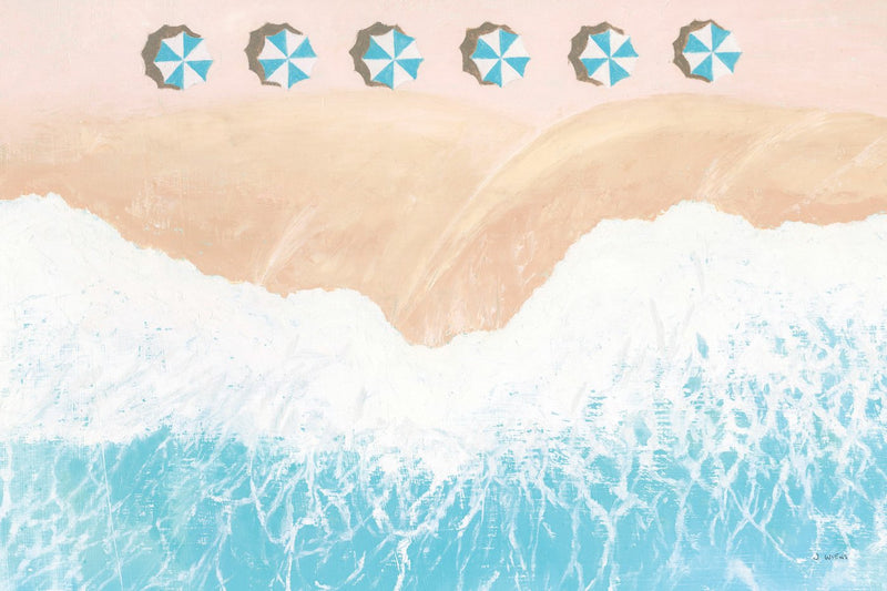 Umbrella's Below Beach